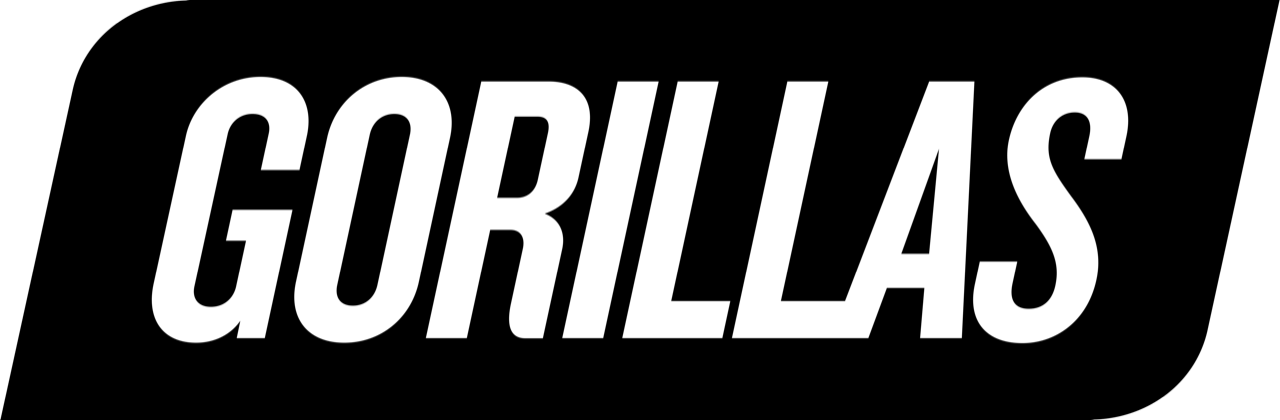 gorillas logo black rgb